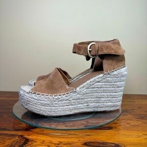 Marc Fisher Alida Espadrille Platform Wedge